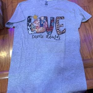 Short Sleeve Nativity Tee “Came Down”